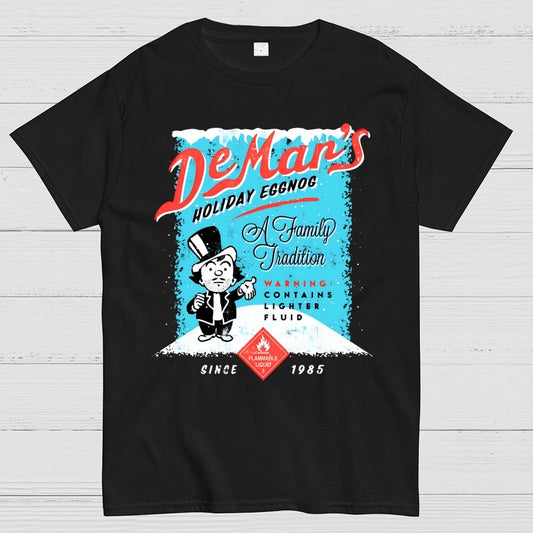 Charles DeMar's Eggnog with Lighter Fluid Geek T-Shirt
