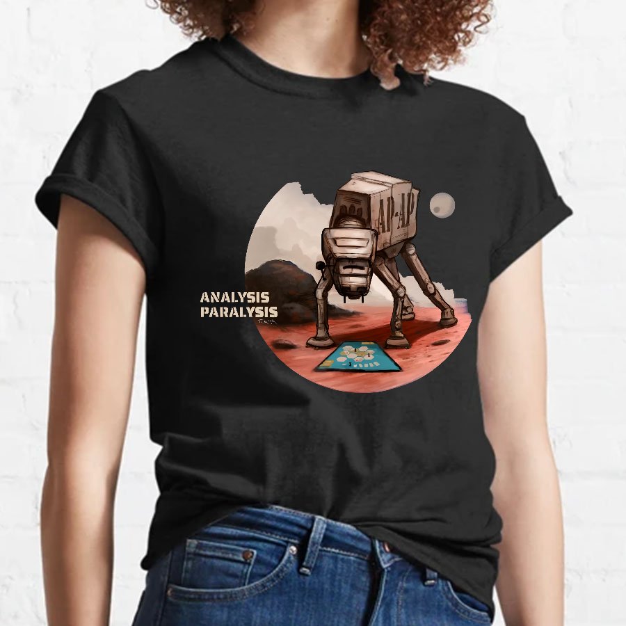 Board Game Analysis paralysis Geeky T-Shirt