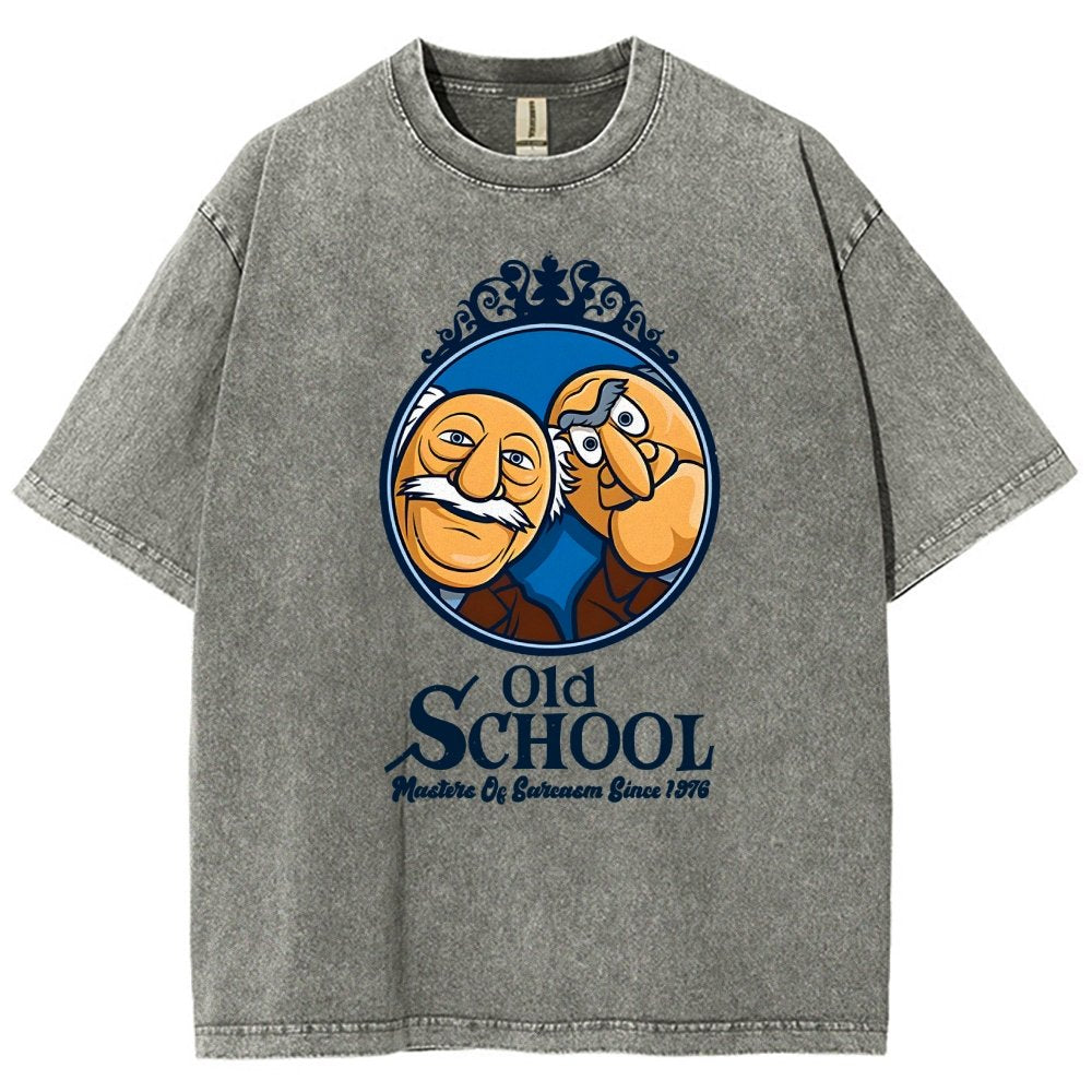Old School Vintage Distressed T-shirt