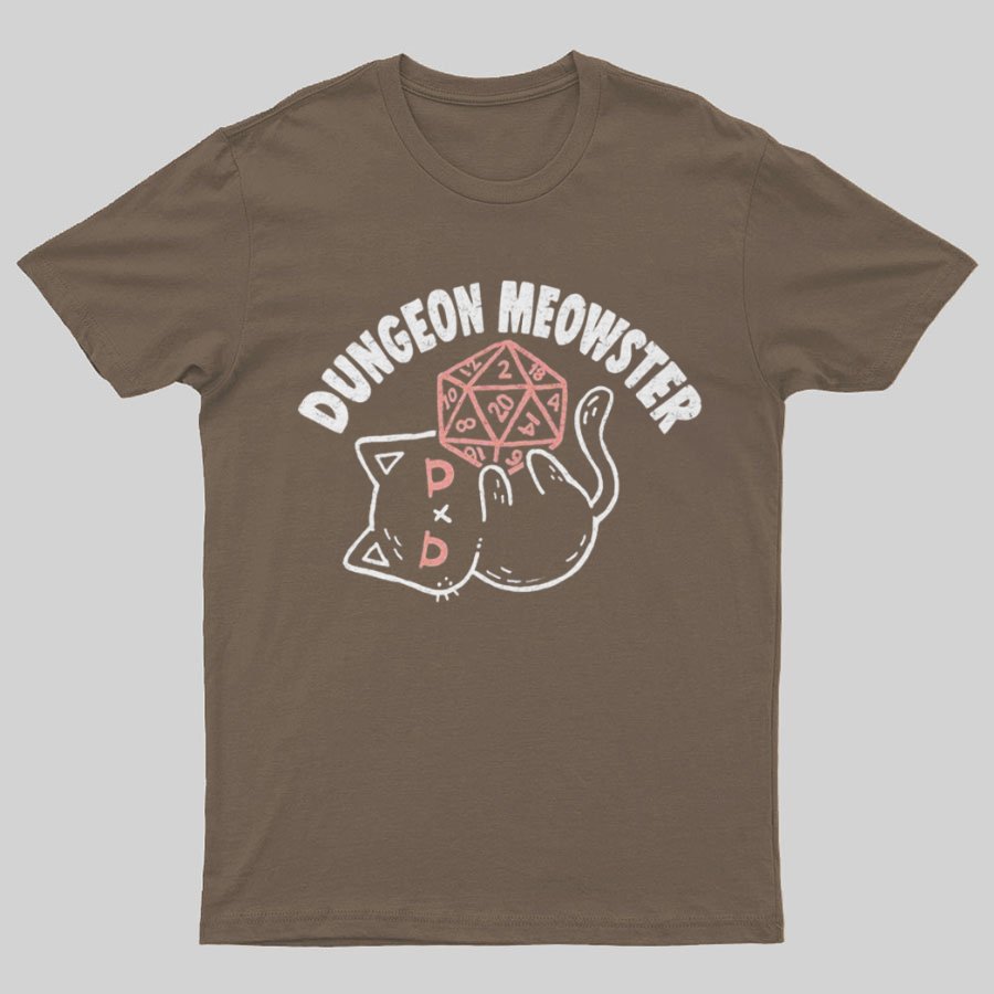 The Dungeon Meowster Geeky T-Shirt