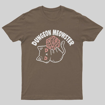 The Dungeon Meowster Geeky T-Shirt
