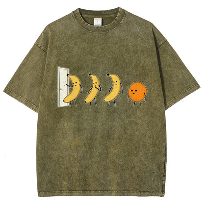 Knock Knock Funny Vintage Distressed T-shirt