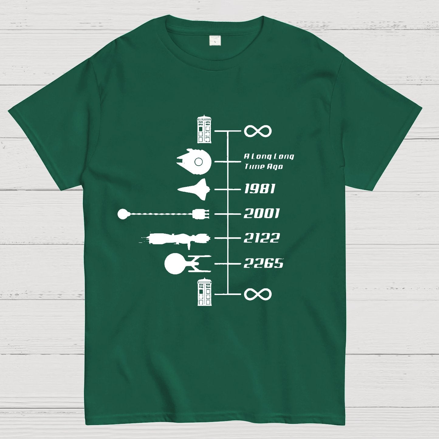 Nostalgic Space Travel Geek T-Shirt