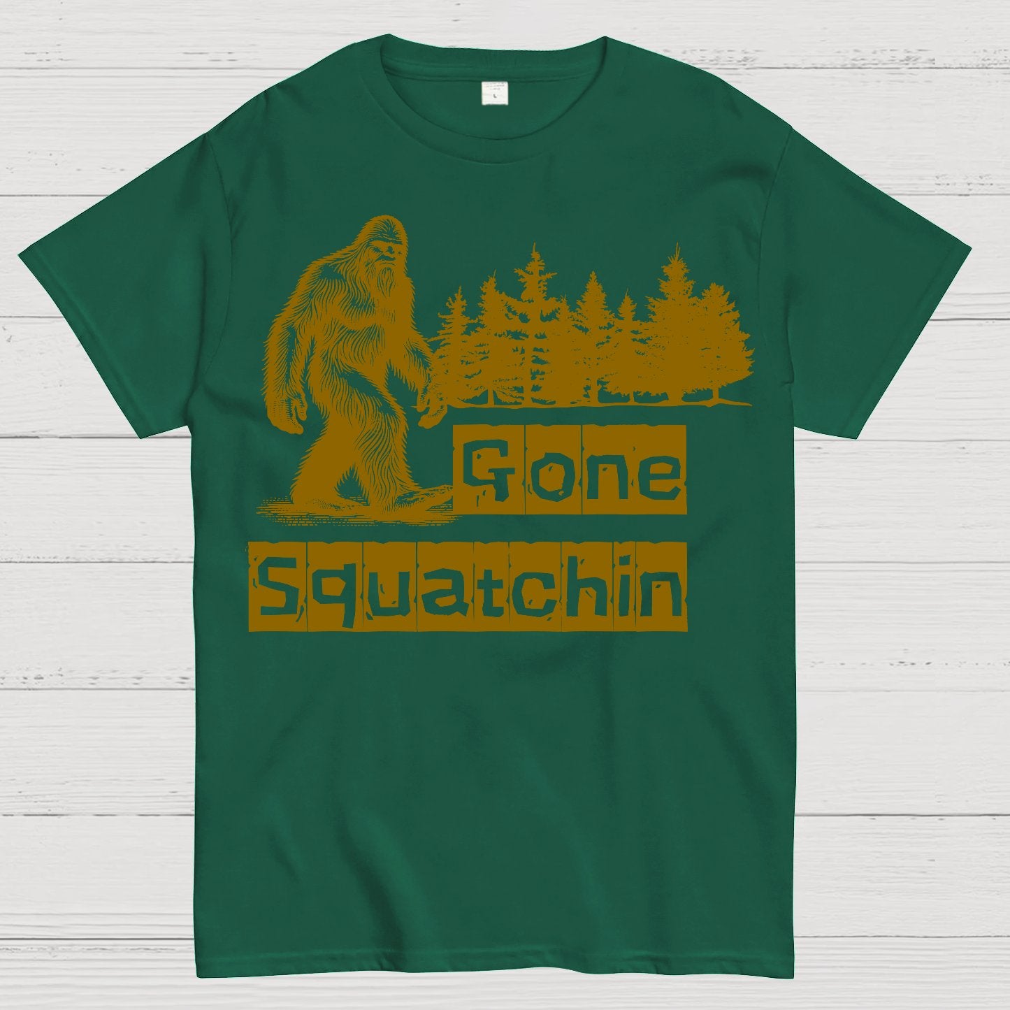 Gone Squatchin Geek T-Shirt