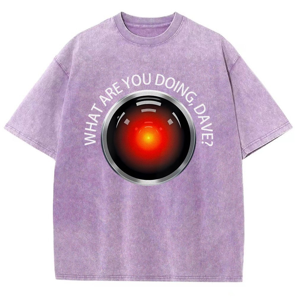 What Are You Doing Dave Vintage Distressed T-shirt