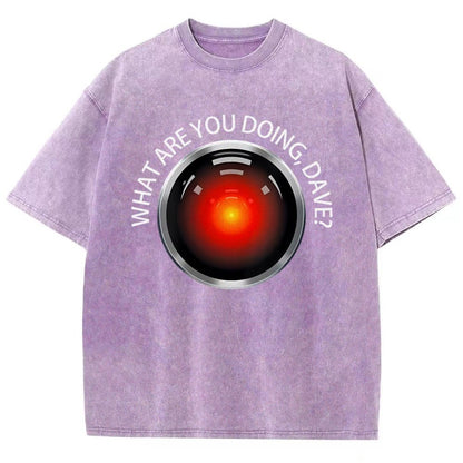 What Are You Doing Dave Vintage Distressed T-shirt