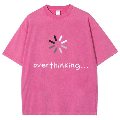 Overthinker Vintage Distressed T-shirt