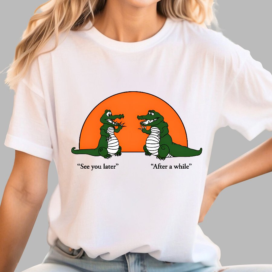 See You Later Alligator Geek T-Shirt