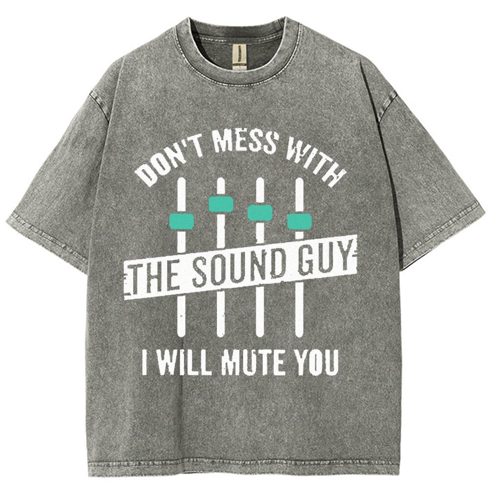 I Will Mute You Vintage Distressed T-shirt