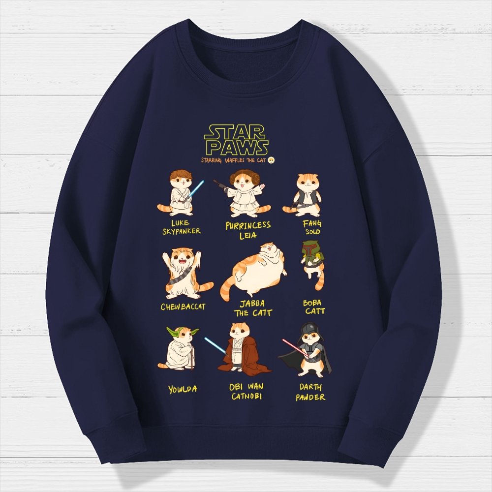 Star Paws Geek Cotton Sweatshirt