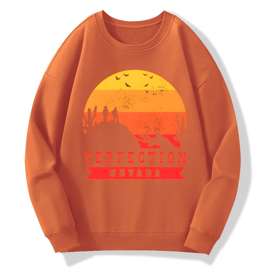 Perfection Nevada Geek Cotton Sweatshirt