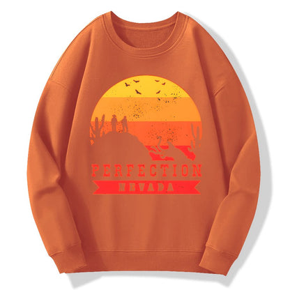 Perfection Nevada Geek Cotton Sweatshirt
