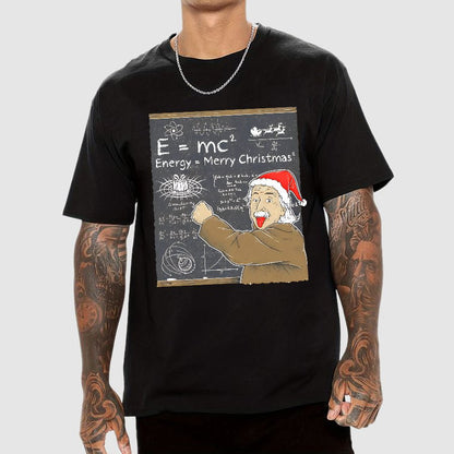 E = Merry Christmas² Geek T-Shirt
