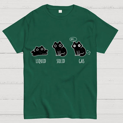 States of Cat Geek T-Shirt