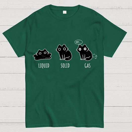 States of Cat Geek T-Shirt