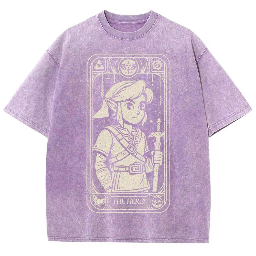The New Tarot Hero Vintage Distressed T-shirt