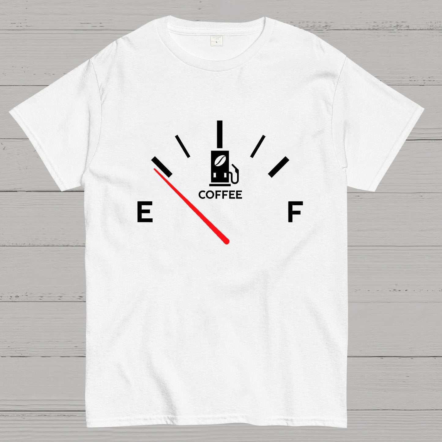 Coffee Gas Station Geeky T-Shirt