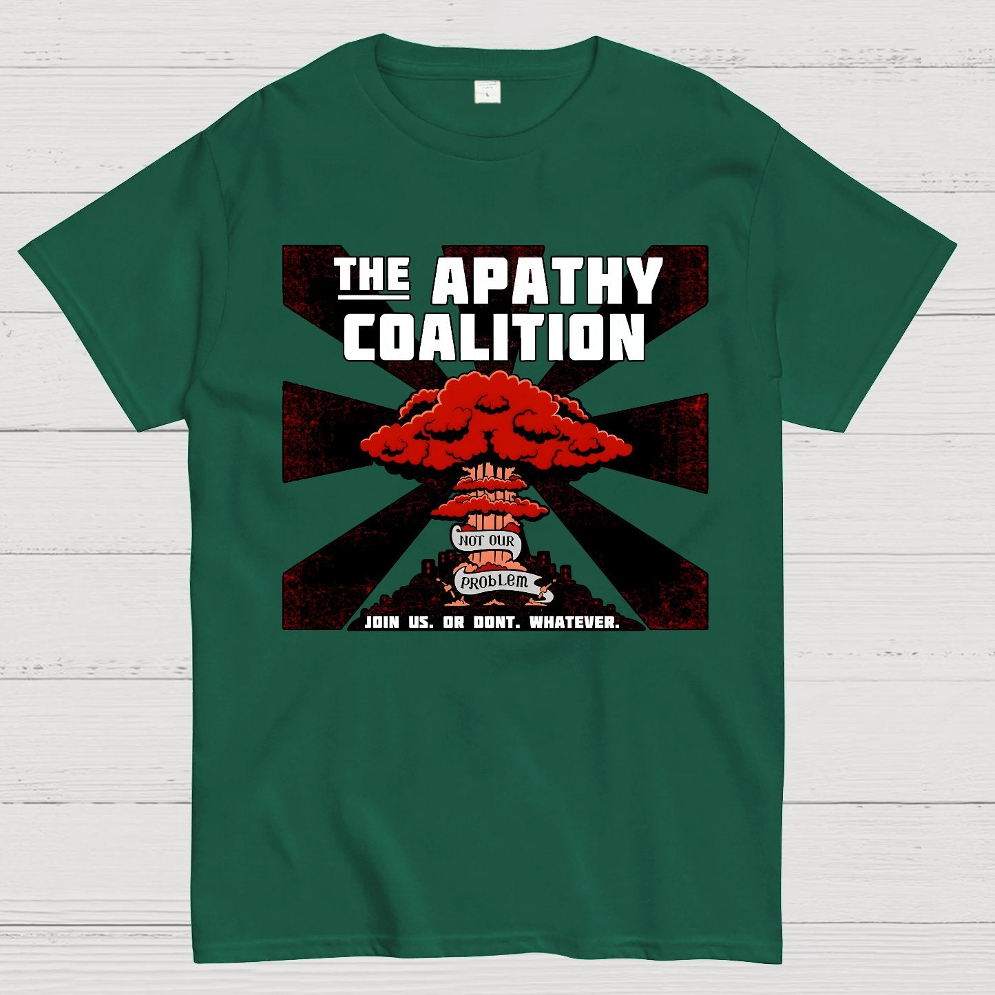 The Apathy Coalition Geek T-Shirt