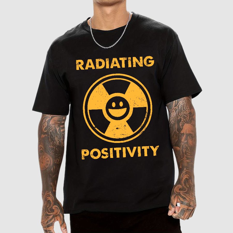 Radiating Positivity Geek T-Shirt