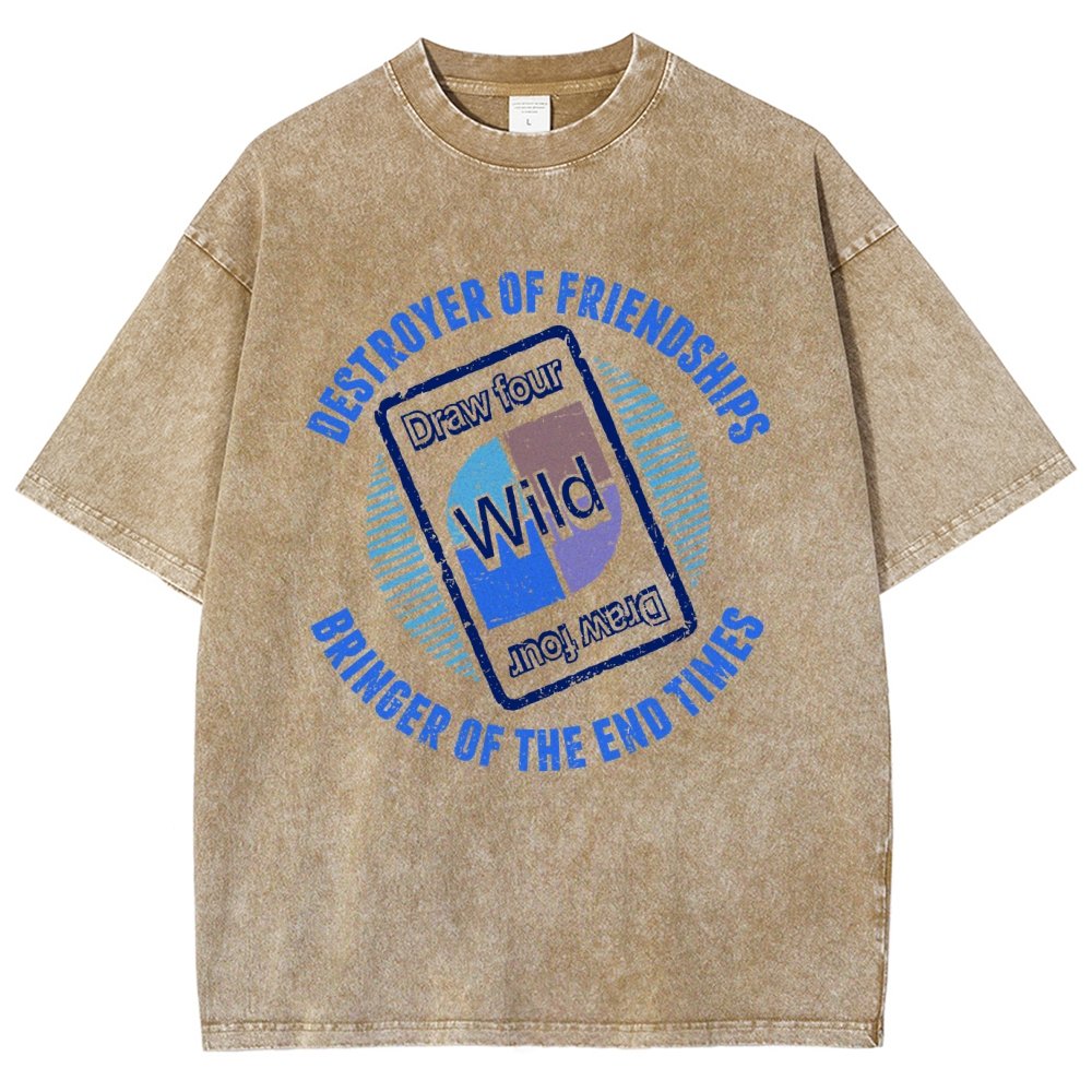 Destroyer of Friendships Vintage Distressed T-shirt