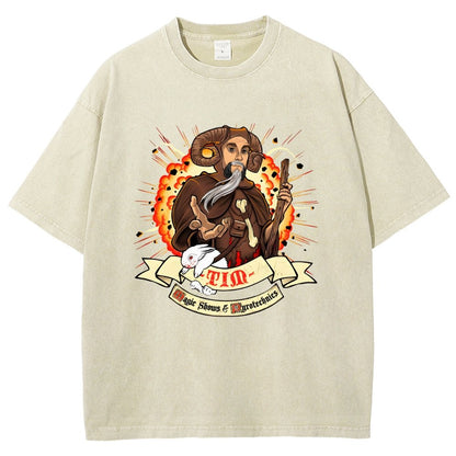 The Enchanter Vintage Distressed T-shirt
