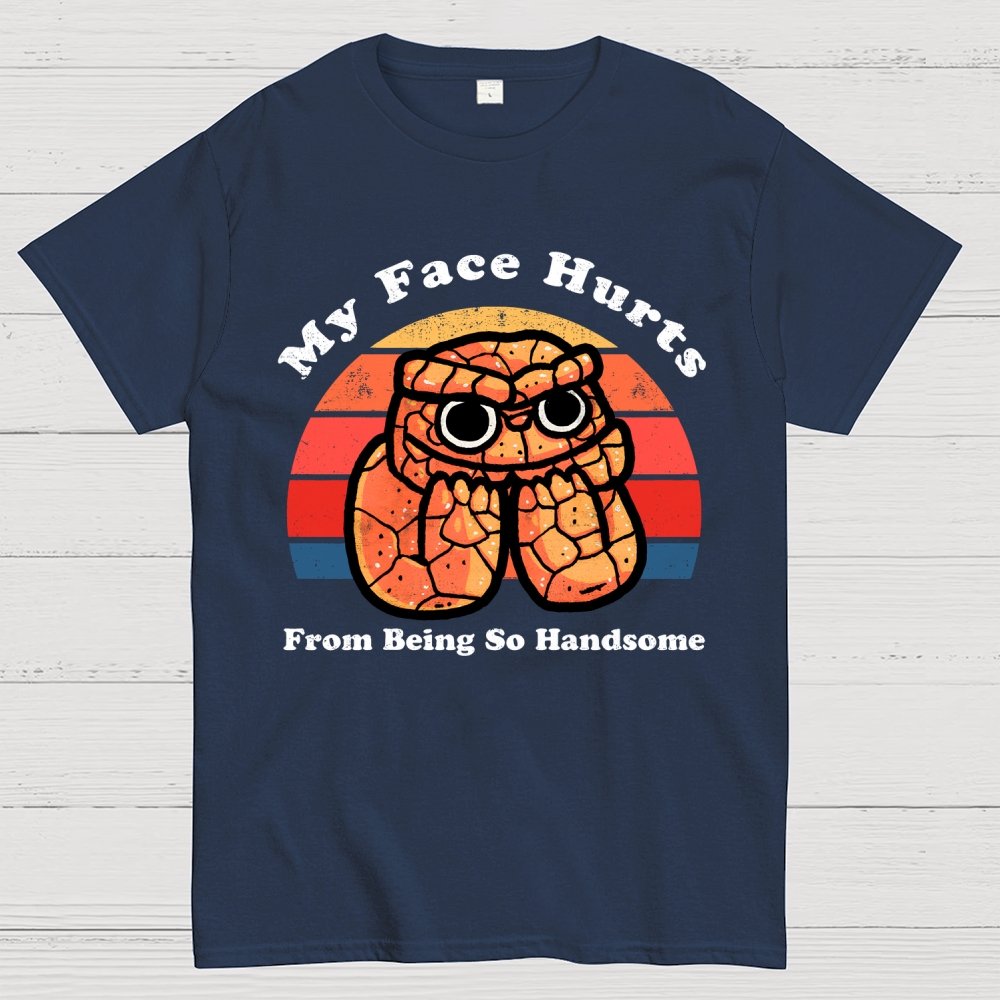 My Face Hurts Geek T-Shirt