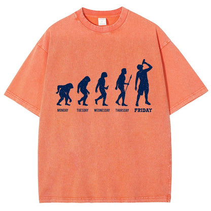 Weekvolution Vintage Distressed T-shirt