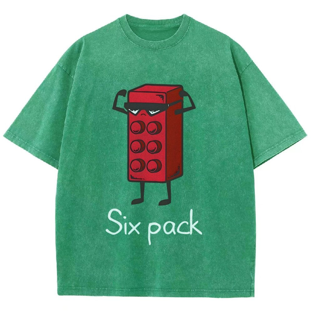 Six Pack Vintage Distressed T-shirt