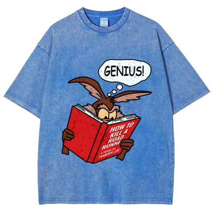 Genius Plan Vintage Distressed T-shirt