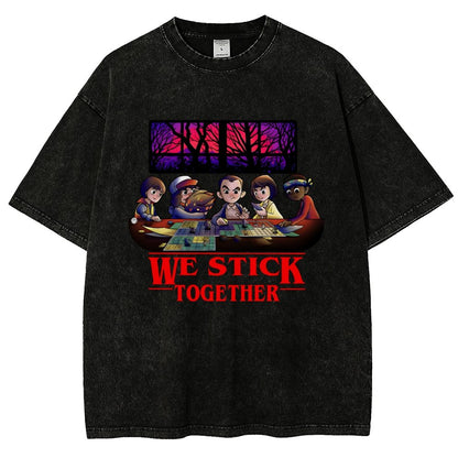 We Stick Together Vintage Distressed T-shirt