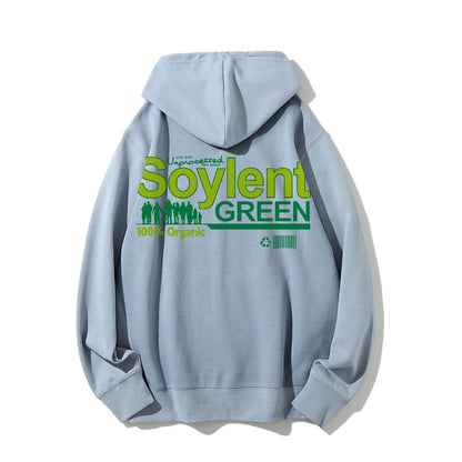 Soylent Green Printed Back Cotton Hoodie