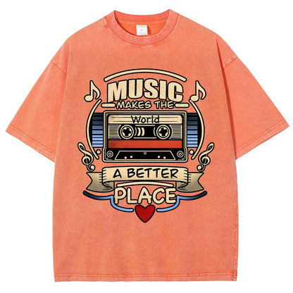 Music love Vintage Distressed T-shirt