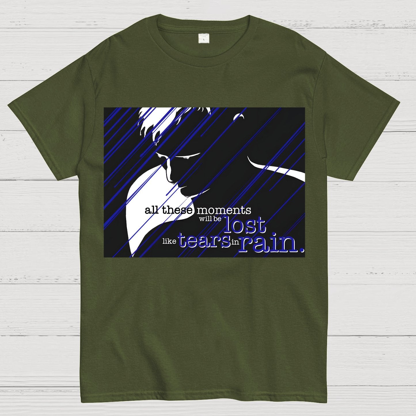 Like... Tears In Rain. Geek T-Shirt