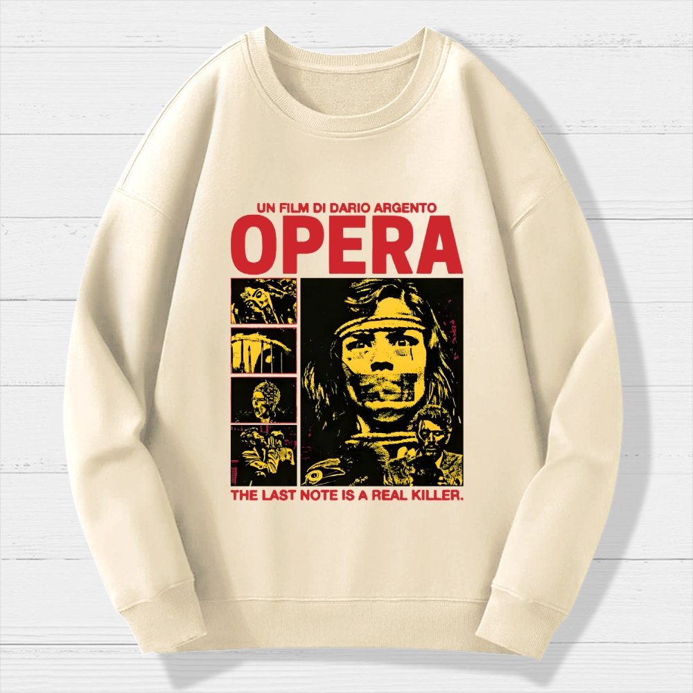 The Last Note is a Real Killer Geek Cotton Sweatshirt