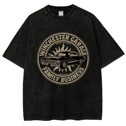 Cursed Energy Club Vintage Distressed T-shirt