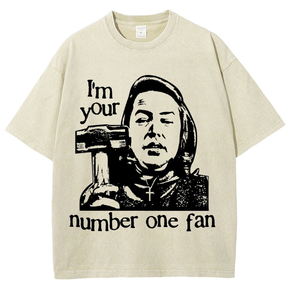 I'm Your Number One Fan Vintage Distressed T-shirt