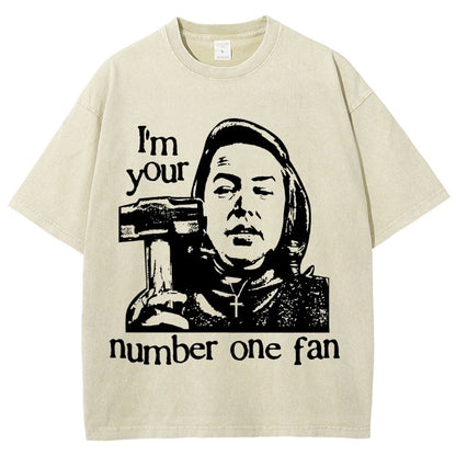 I'm Your Number One Fan Vintage Distressed T-shirt