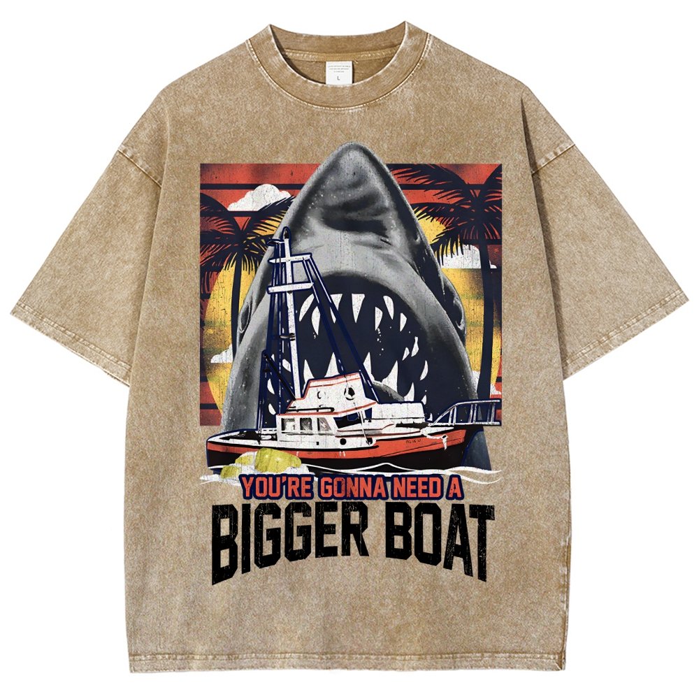 You’Re Gonna Need A Bigger Boat Vintage Distressed T-shirt