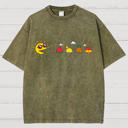 PAC-SUMMER Vintage Distressed T-shirt