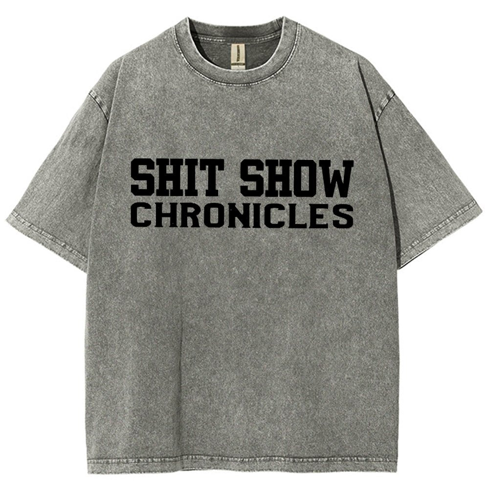 Shit Show Chronicles Vintage Distressed T-shirt