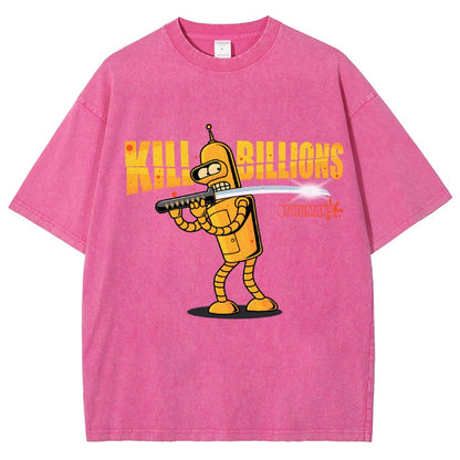 Kill Billions Vintage Distressed T-shirt