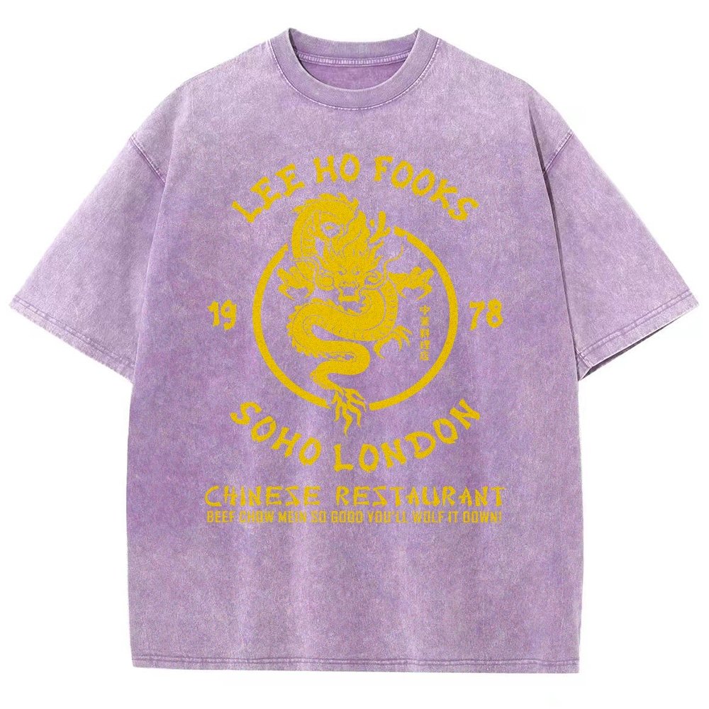 Lee Ho Fooks Chinese Restaurant Vintage Distressed T-shirt
