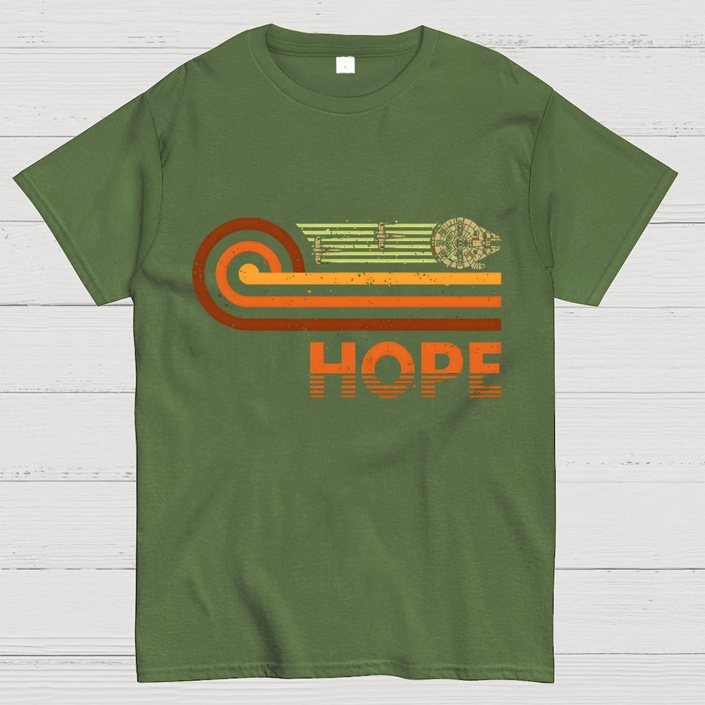Retro Vintage Hope Geek T-Shirt