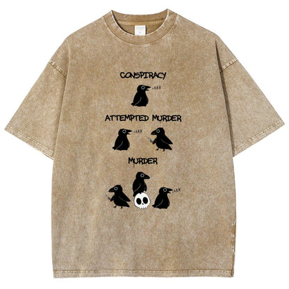 From Conspiracy To Murder Vintage Distressed T-shirt