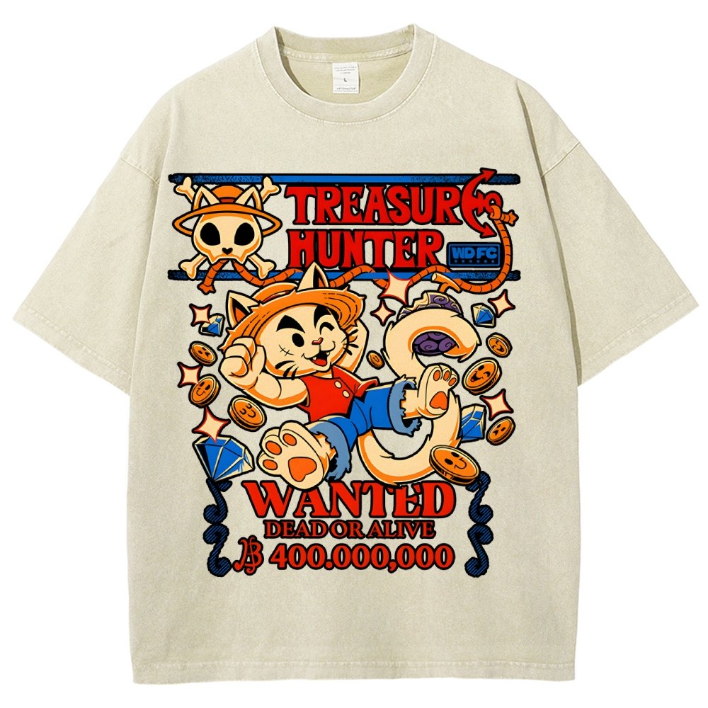 Treasure Hunter Vintage Distressed T-shirt