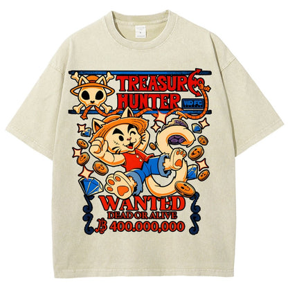 Treasure Hunter Vintage Distressed T-shirt