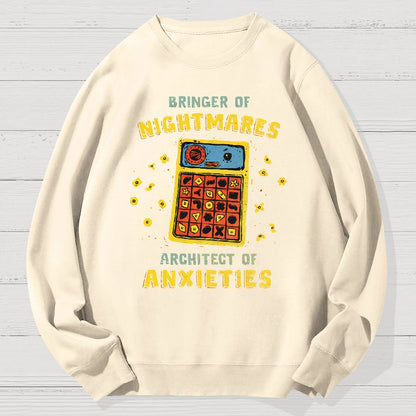 Anxious Architect Geek Cotton Sweatshirt