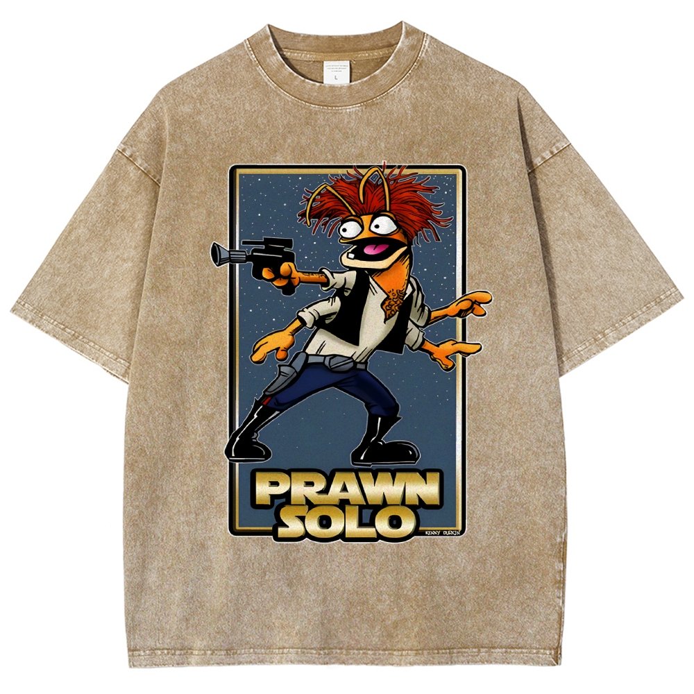 Prawn Hero Vintage Distressed T-shirt