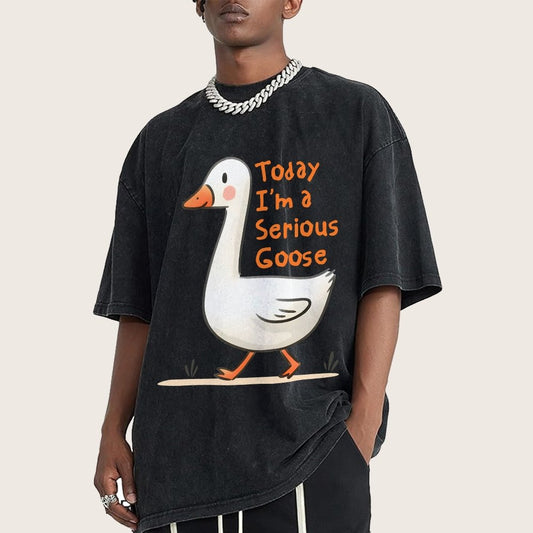 Today I’m A Serious Goose Vintage Distressed T-shirt