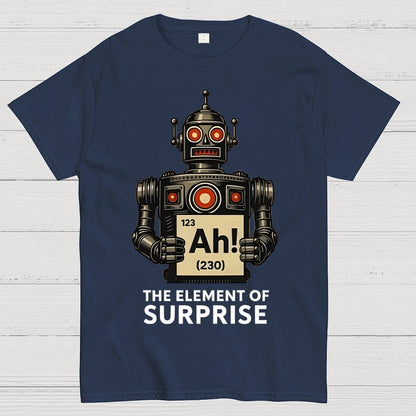 Machine Gets Surprised Geek T-Shirt